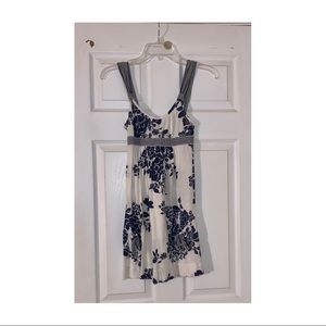 Abercrombie blue floral dress